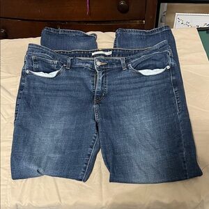 Signature by Levi Strauss Medium Blue Straight Leg Jeans